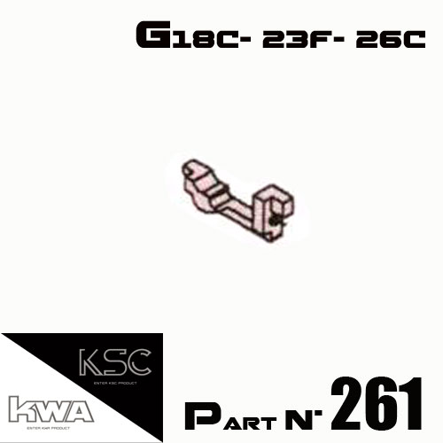 KWA / KSC - Part n°261 G18C-G23F-G26C