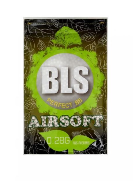  20x BLS BIO pellets 0,28g, 3500 BBs - White (box)   