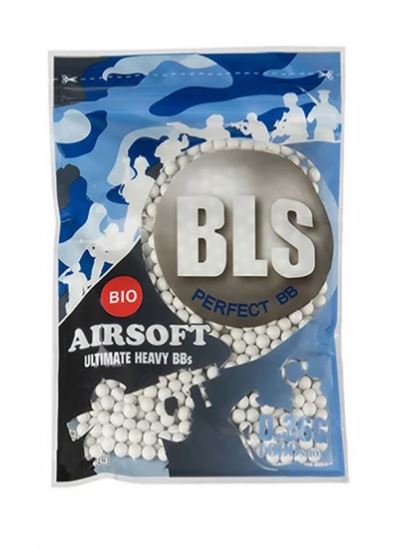 BLS BIO pellets 0,36g , 1000 BBs - White