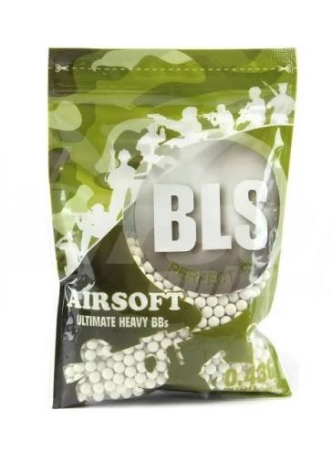 BLS BIO pellets 0,43g, 1000 BBs - White