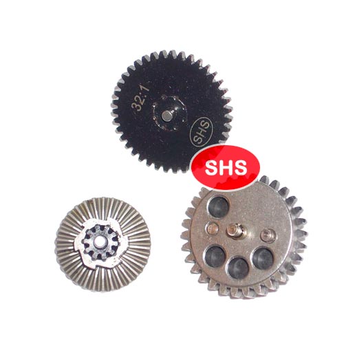 SHS - Steel CNC Gear set 32:1 high torque up ratio